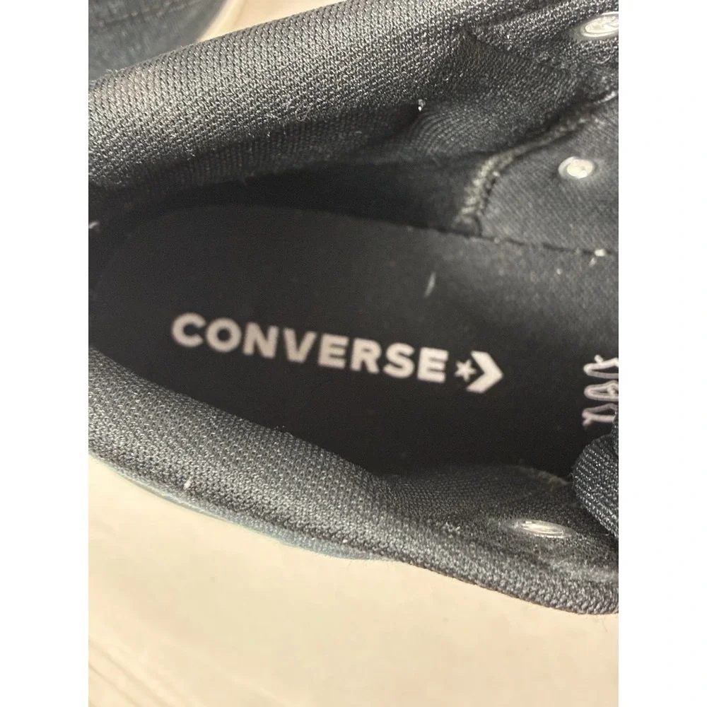 Converse Chuck Taylor Lace Up Mid Ankle Shoe Men's 11 Black/gray Skater Grunge